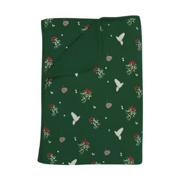 Kyte Baby Christmas Mistletoe Toddler Blanket New in Bag! - Picture 1 of 3